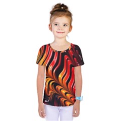 Abstract Fractal Mathematics Abstract Kids  One Piece Tee