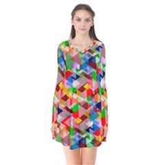 Background Abstract Flare Dress