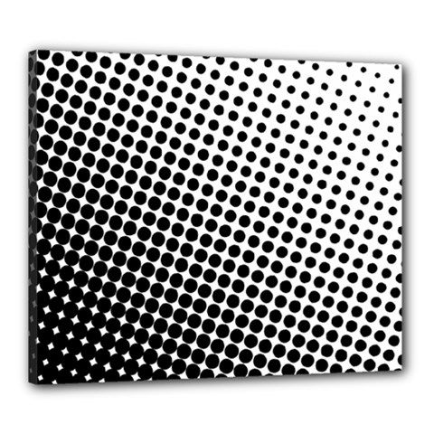 Background Wallpaper Texture Lines Dot Dots Black White Canvas 24  x 20 