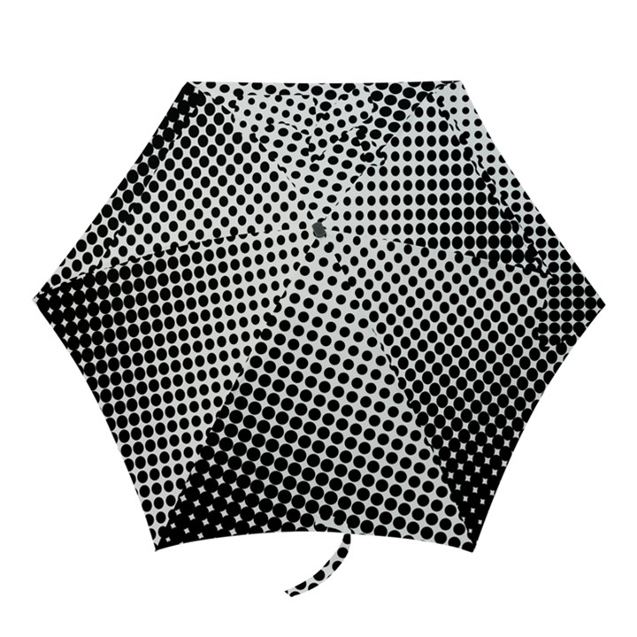 Background Wallpaper Texture Lines Dot Dots Black White Mini Folding Umbrellas