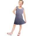 Background Wallpaper Texture Lines Dot Dots Black White Kids  Tunic Dress View1