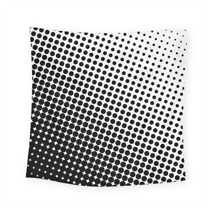 Background Wallpaper Texture Lines Dot Dots Black White Square Tapestry (Small)