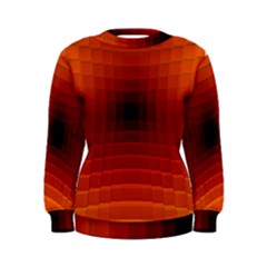 Orange Background Wallpaper Texture Lines Women s Sweatshirt by Amaryn4rt