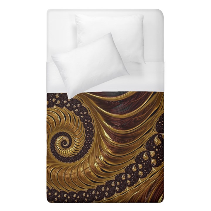 Fractal Spiral Endless Mathematics Duvet Cover (Single Size)