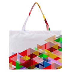 Graphics Cover Gradient Elements Medium Zipper Tote Bag