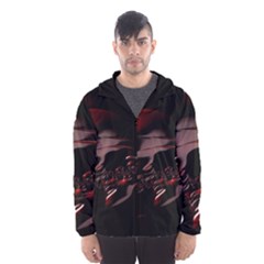 Fractal Mathematic Sabstract Hooded Wind Breaker (men) by Amaryn4rt