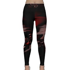 Fractal Mathematic Sabstract Classic Yoga Leggings by Amaryn4rt