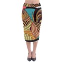 Rooster Poultry Animal Farm Midi Pencil Skirt View1