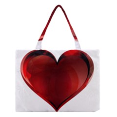 Heart Gradient Abstract Medium Tote Bag