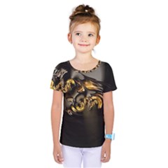 Fractal Mathematics Abstract Kids  One Piece Tee