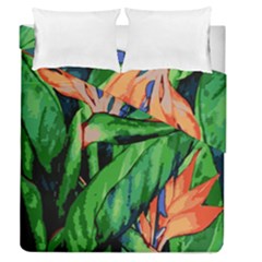 Flowers Art Beautiful Duvet Cover Double Side (queen Size)