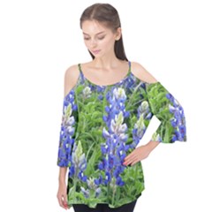 Blue Bonnets Flutter Tees