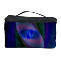 Ellipse Fractal Computer Generated Cosmetic Storage Case by Amaryn4rt