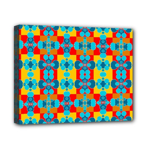 Pop Art Abstract Design Pattern Canvas 10  X 8  by Amaryn4rt