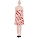 Graphics Pattern Design Abstract Spaghetti Strap Velvet Dress View2