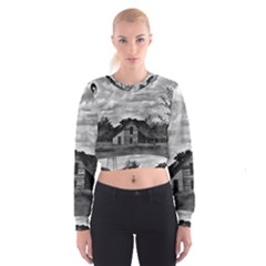 1980 01 01 00 00 20 9 Women s Cropped Sweatshirt