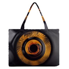 Fractal Mathematics Abstract Medium Zipper Tote Bag