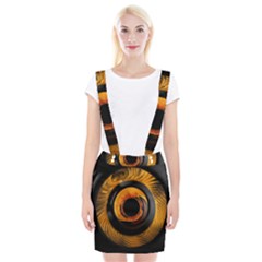 Fractal Mathematics Abstract Suspender Skirt