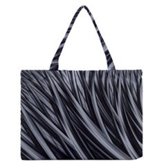 Fractal Mathematics Abstract Medium Zipper Tote Bag by Amaryn4rt