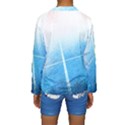 Court Sport Blue Red White Kids  Long Sleeve Swimwear View2