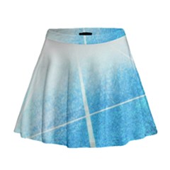 Court Sport Blue Red White Mini Flare Skirt by Amaryn4rt