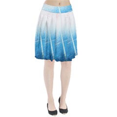 Court Sport Blue Red White Pleated Skirt