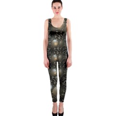 Fractal Math Geometry Backdrop Onepiece Catsuit by Amaryn4rt