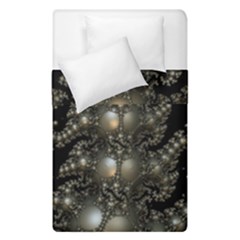 Fractal Math Geometry Backdrop Duvet Cover Double Side (single Size)