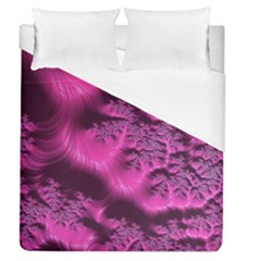 Fractal Artwork Pink Purple Elegant Duvet Cover (queen Size)