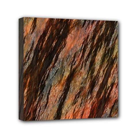 Texture Stone Rock Earth Mini Canvas 6  X 6  by Amaryn4rt