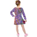 Spring Garden Kids  Long Sleeve Velvet Dress View2