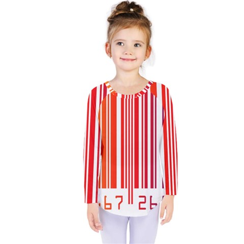 Code Data Digital Register Kids  Long Sleeve Tee by Amaryn4rt