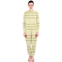 Background Pattern Lines Onepiece Jumpsuit (ladies)  by Amaryn4rt