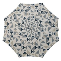 Geometric Triangle Modern Mosaic Straight Umbrellas