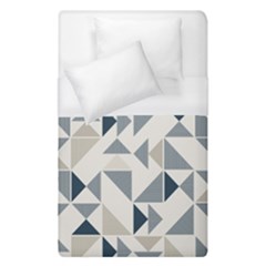 Geometric Triangle Modern Mosaic Duvet Cover (single Size)