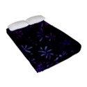 Retro Flower Pattern Design Batik Fitted Sheet (Full/ Double Size) View2