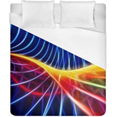 Color Colorful Wave Abstract Duvet Cover (california King Size)