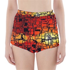 Board Conductors Circuits High-waisted Bikini Bottoms