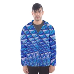 Lines Geometry Architecture Texture Hooded Wind Breaker (men) by Amaryn4rt