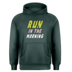 Run In The Morning - Men s Pullover Hoodie by FunnySaying