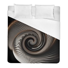 Abstract Background Curves Duvet Cover (full/ Double Size)