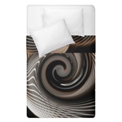 Abstract Background Curves Duvet Cover Double Side (single Size)