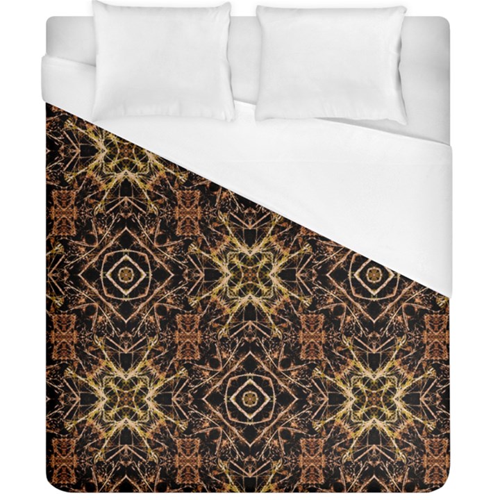 Tribal Geometric Print Duvet Cover (California King Size)