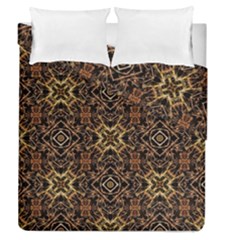 Tribal Geometric Print Duvet Cover Double Side (queen Size)