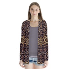 Tribal Geometric Print Cardigans