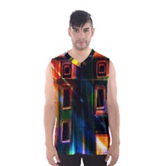 Architecture City Homes Window Men s Basketball Tank Top by Amaryn4rt