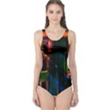 Architecture City Homes Window One Piece Swimsuit View1