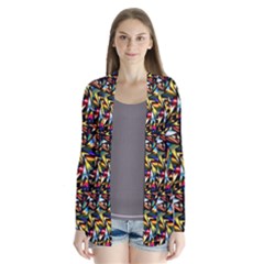 Abstract Pattern Design Artwork Cardigans by Amaryn4rt