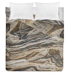 Rock Texture Background Stone Duvet Cover Double Side (queen Size)