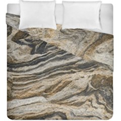 Rock Texture Background Stone Duvet Cover Double Side (king Size)